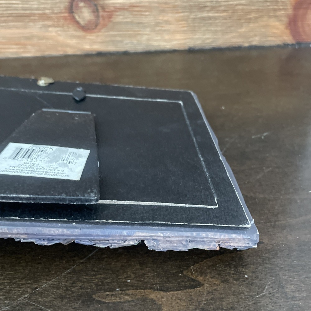 Rustic Cabin Style Photo Frame 3.5" x 5" Buck 3D Free Standing Ceramic Realism - Picture 16 of 16